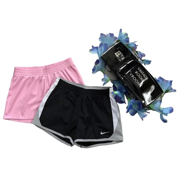 Puma and Nike NWOT Performance Shorts Bundle Girls 6X - Picture 1 of 10